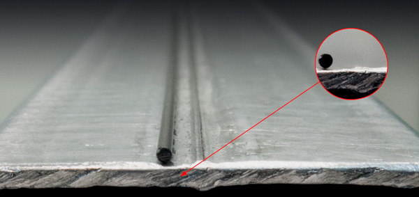 оцинкованные трубы - сечение