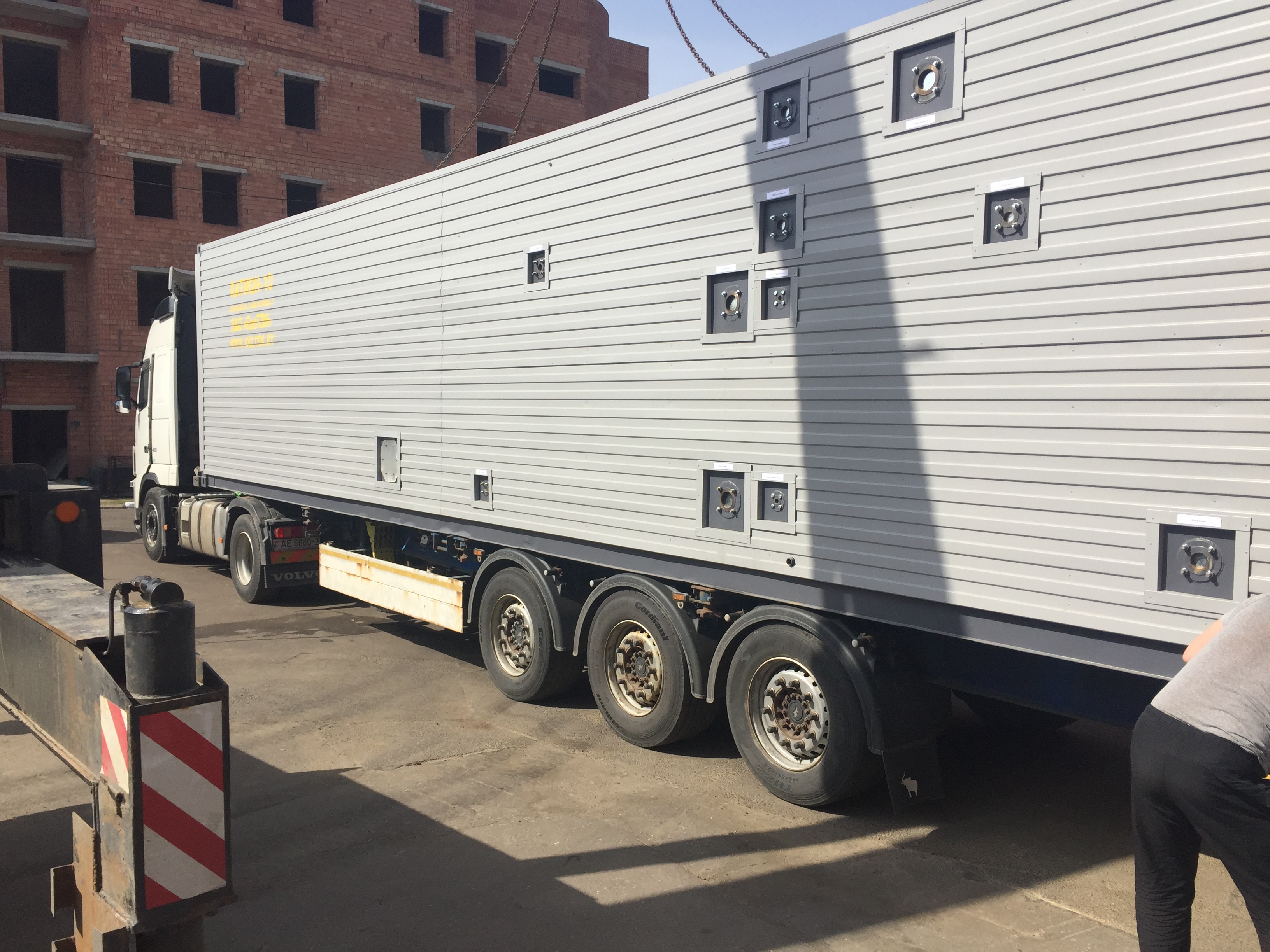 Перевозка установки