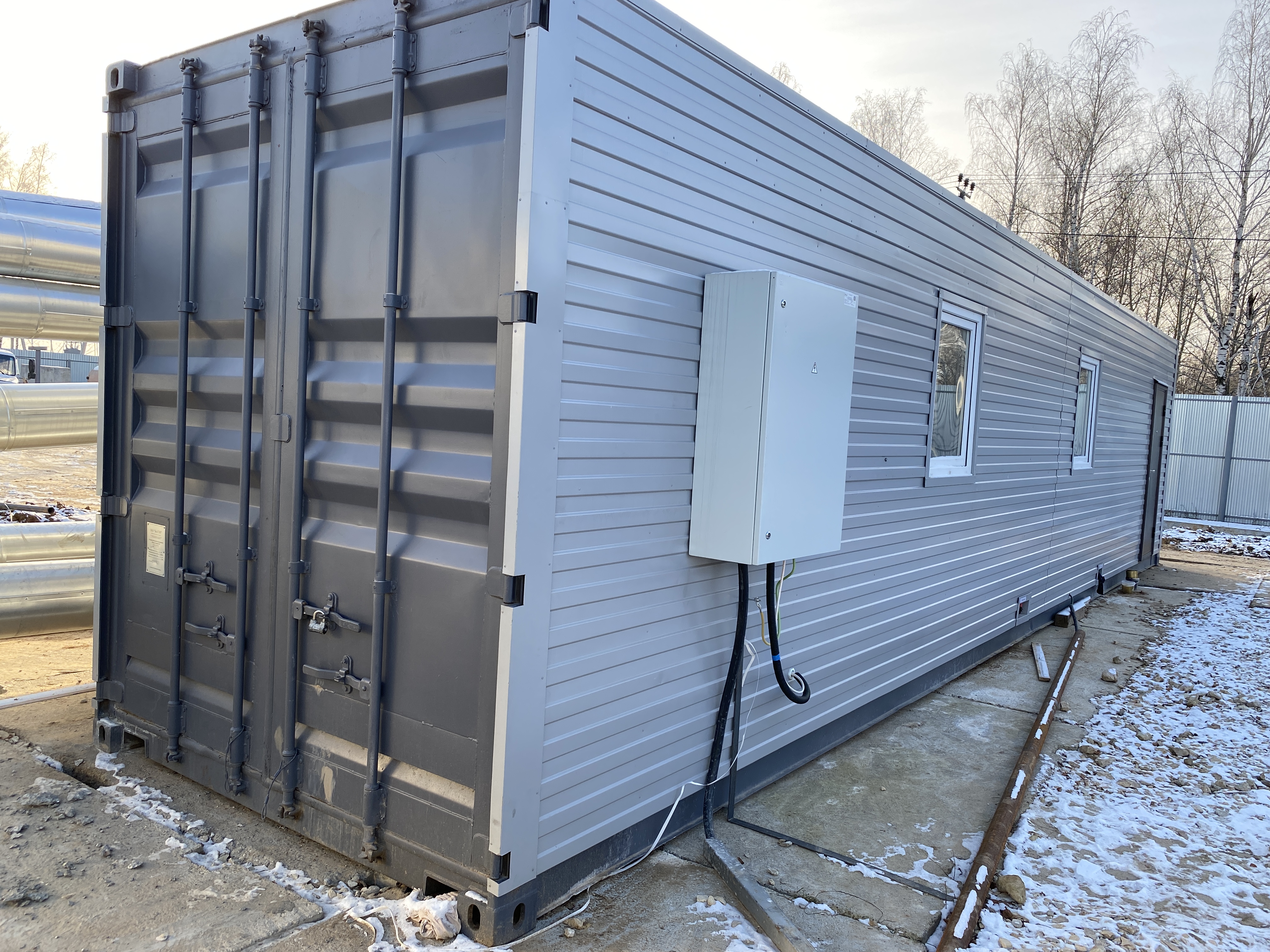 Смонтированный вид установки